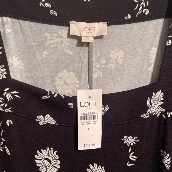 NWT Loft Outlet Dress - Picture 2 of 4